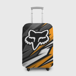 Чехол для чемодана 3D Fox motocross racing - orange