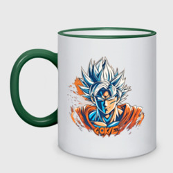 Кружка двухцветная Goku