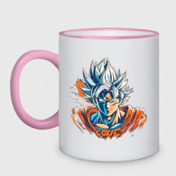 Кружка двухцветная Goku