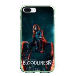 Чехол для iPhone 7Plus/8 Plus матовый Мистер Дамп Vampire the Masquerade bloodlines 2