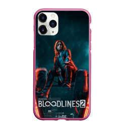 Чехол для iPhone 11 Pro Max матовый Мистер Дамп Vampire the Masquerade bloodlines 2