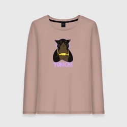 Женский лонгслив хлопок Кот мастер на все лапки - домохозяин