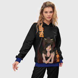 Женский костюм с толстовкой 3D Кот мастер на все лапы снова грустит - фото 2