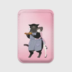 Картхолдер Magsafe магнитный Кот домохозяин