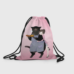 Рюкзак-мешок 3D Кот домохозяин