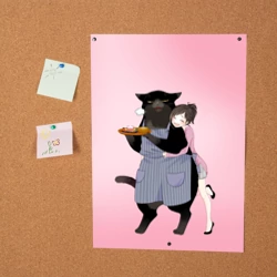 Постер Кот домохозяин - фото 2