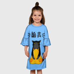 Детское платье 3D Кот в фартуке - фото 2