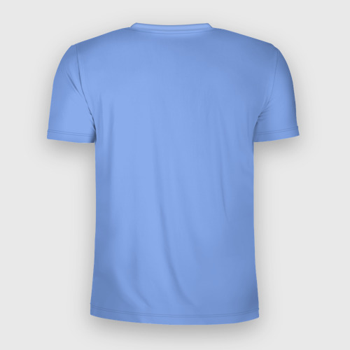 Мужская футболка 3D Slim с принтом Мастер на лапки, вид сзади #1