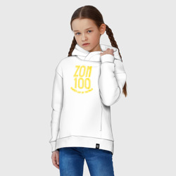 Детское худи Oversize хлопок Zom 100 logo - фото 2