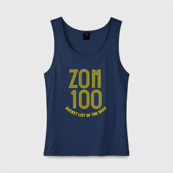 Женская майка хлопок Zom 100 logo