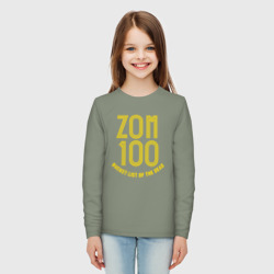 Детский лонгслив хлопок Zom 100 logo - фото 2