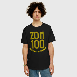 Мужская футболка хлопок Oversize Zom 100 logo - фото 2