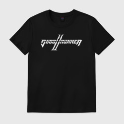 Мужская футболка хлопок Ghostrunner 2 logo