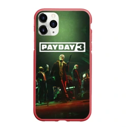 Чехол для iPhone 11 Pro Max матовый Грабители Payday 3