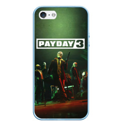 Чехол для iPhone 5/5S матовый Грабители Payday 3