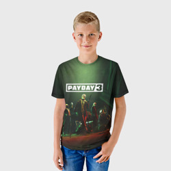 Детская футболка 3D Грабители Payday 3 - фото 2
