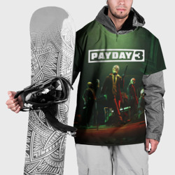 Накидка на куртку 3D Грабители Payday 3