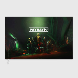 Флаг 3D Грабители Payday 3