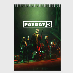 Скетчбук Грабители Payday 3