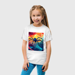Детская футболка хлопок Синий паук - фото 2