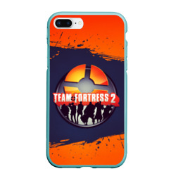 Чехол для iPhone 7Plus/8 Plus матовый Лого Team Fortress 2