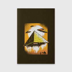 Обложка для паспорта матовая кожа Pyramid launch