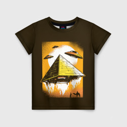 Детская футболка 3D Pyramid launch