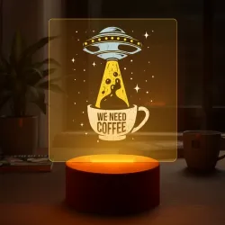Светильник-ночник We Need coffee ufo - фото 2