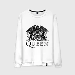 Мужской свитшот хлопок Queen - logo