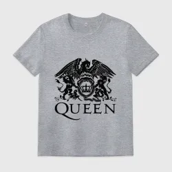 Мужская футболка хлопок Queen - logo