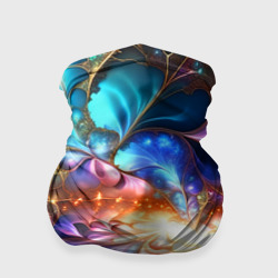 Бандана-труба 3D Фрактальные цветы