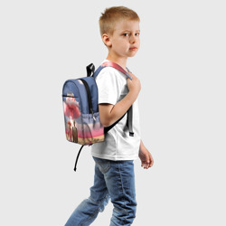 Детский рюкзак 3D Barbenheimer Pink boom - фото 2