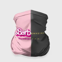 Бандана-труба 3D Barbenheimer Split