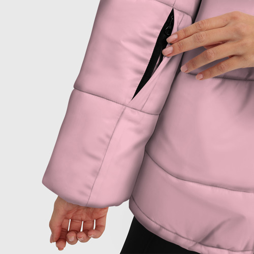 Женская зимняя куртка Oversize Barbenheimer Split, цвет черный - фото 6
