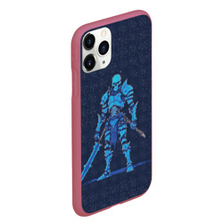 Чехол для iPhone 11 Pro Max матовый Pixel Skeleton warrior - фото 2