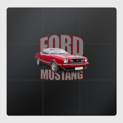Магнитный плакат 3Х3 Автомашина Ford Mustang