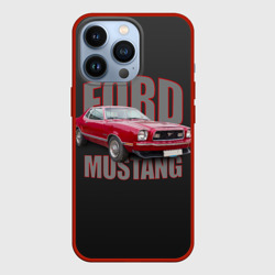 Чехол для iPhone 13 Pro Автомашина Ford Mustang