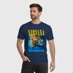 Мужская футболка хлопок Кот Нирвана - фото 2