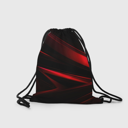 Рюкзак-мешок 3D CSGO  red  black logo - фото 2