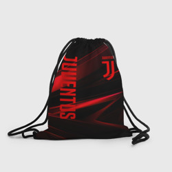 Рюкзак-мешок 3D Juventus black red logo