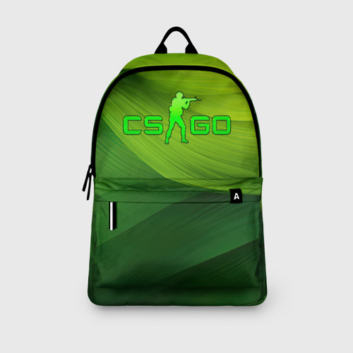 Рюкзак 3D CSGO   green logo - фото 4