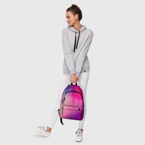 Рюкзак 3D с принтом Розовая палитра, фото #6