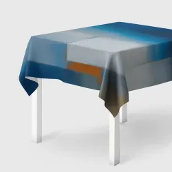 Скатерть 3D Синяя палитра
