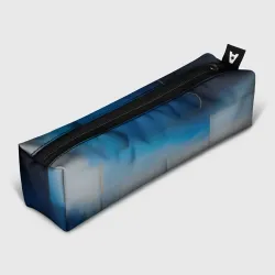 Пенал школьный 3D Синяя палитра