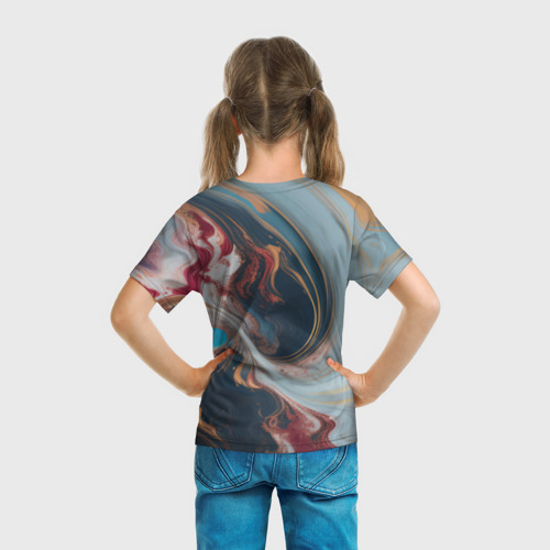 Детская футболка 3D Москва палитра, цвет 3D печать - фото 6