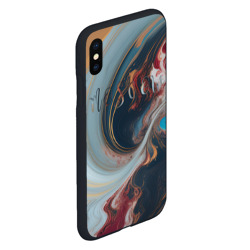 Чехол для iPhone XS Max матовый Москва палитра - фото 2