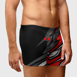 Мужские трусы 3D Kawasaki - red uniform - фото 2