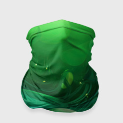 Бандана-труба 3D Зеленые выпуклые шары текстура