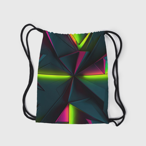 Рюкзак-мешок 3D CS GO  green  neon - фото 7