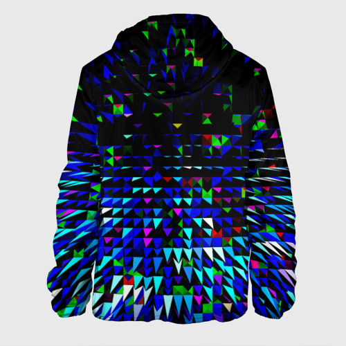 Мужская куртка 3D Пирамиды, цвет 3D печать - фото 2